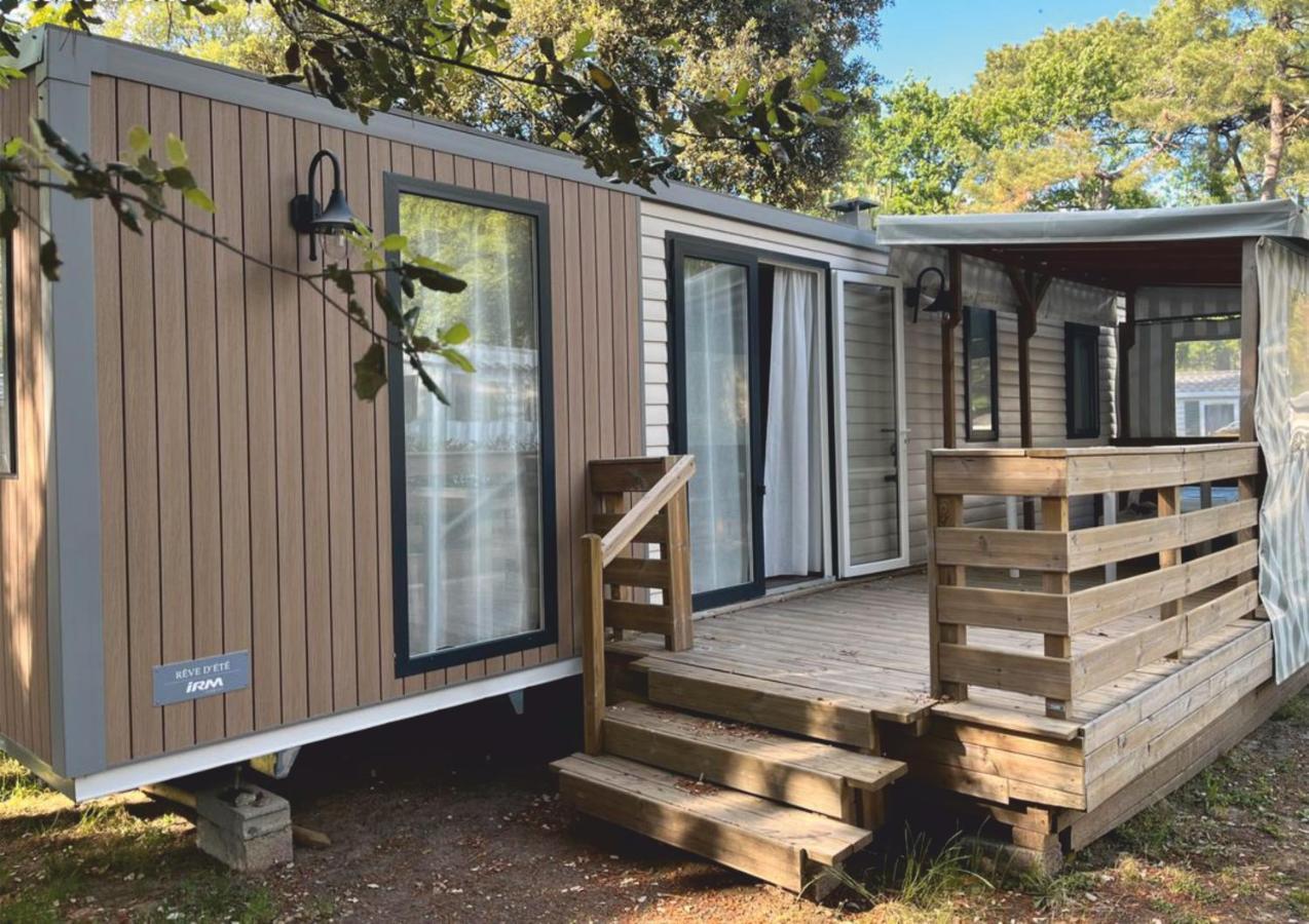 Grand Mobile-Home 45M2 Au Calme Et Au Bord De Mer Saint-Brévin-les-Pins Kültér fotó