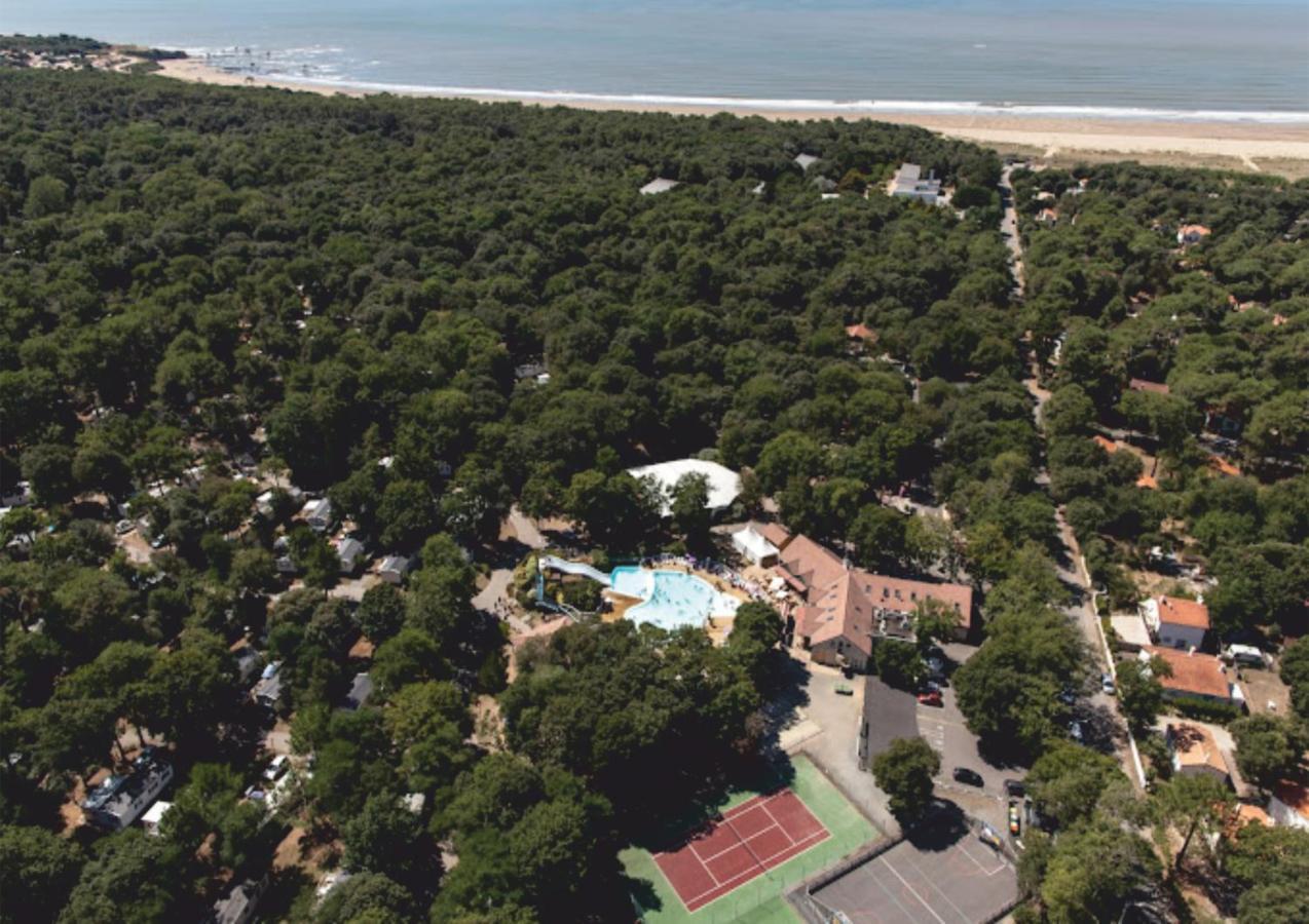 Grand Mobile-Home 45M2 Au Calme Et Au Bord De Mer Saint-Brévin-les-Pins Kültér fotó