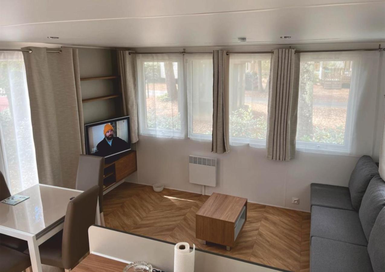 Grand Mobile-Home 45M2 Au Calme Et Au Bord De Mer Saint-Brévin-les-Pins Kültér fotó